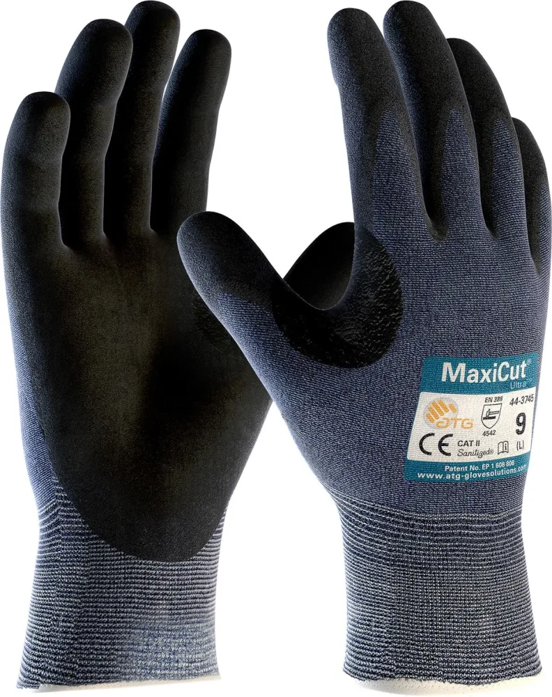 ATG MaxiCut ULTRA 44-3745 Handske Skärskydd, Förstärkt tumgrepp 10