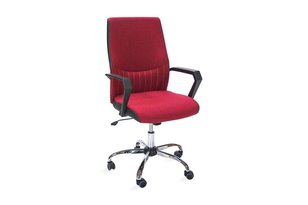 Kontorstol ANGELO 58x59x97-105cm färg: röd