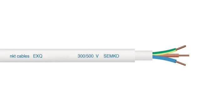NKT EXQ XTRA Installationskabel 4G1.5 mm², 300/500V 100 m, ring