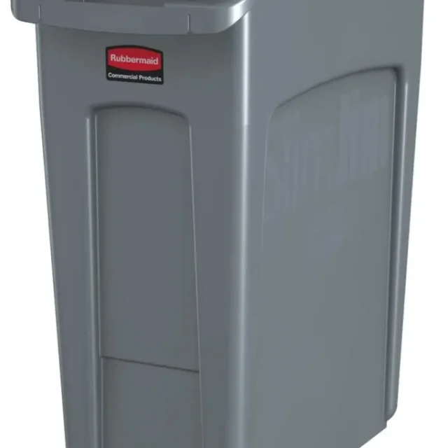 Rubbermaid Slim Jim Avfallsbehållare 60 l, grå