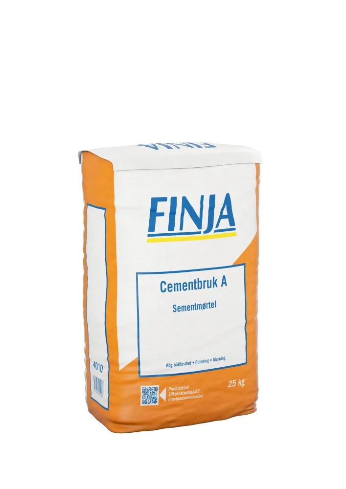 Finja A Cementbruk 25 kg, torrbruk