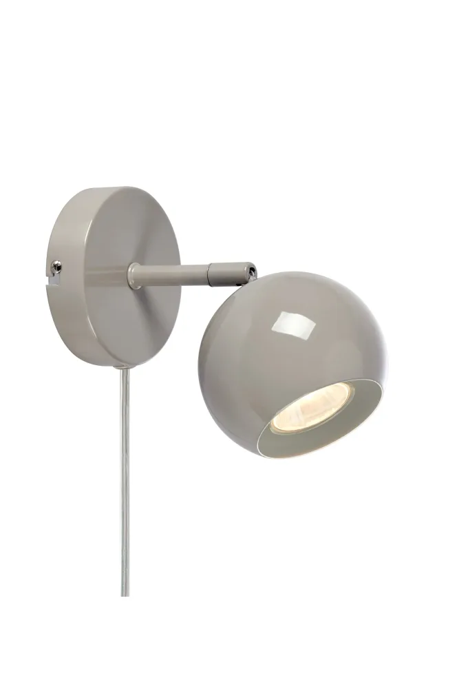 Markslöjd Pop 108983 Vägglampa Grå