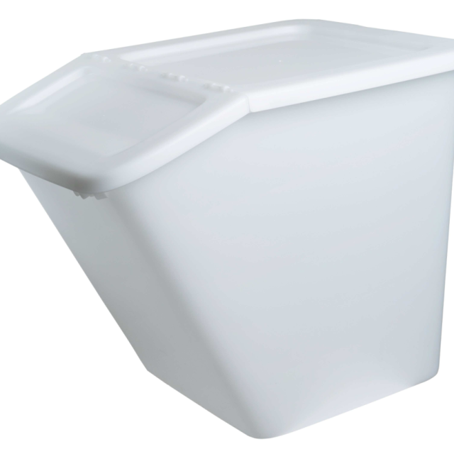 SORTERINGSBOX NORDISKA PLAST 55L M LOCK NATURVIT