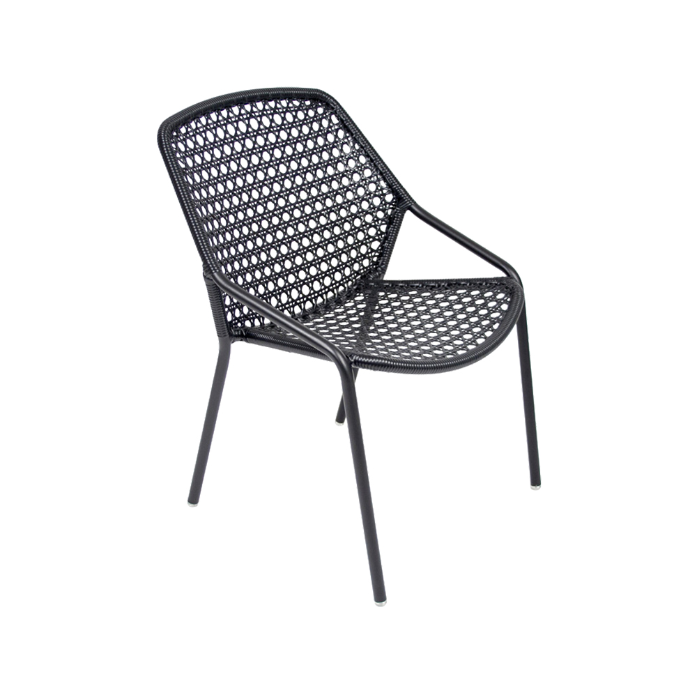 Croisette karmstol, Liquorice (svart)