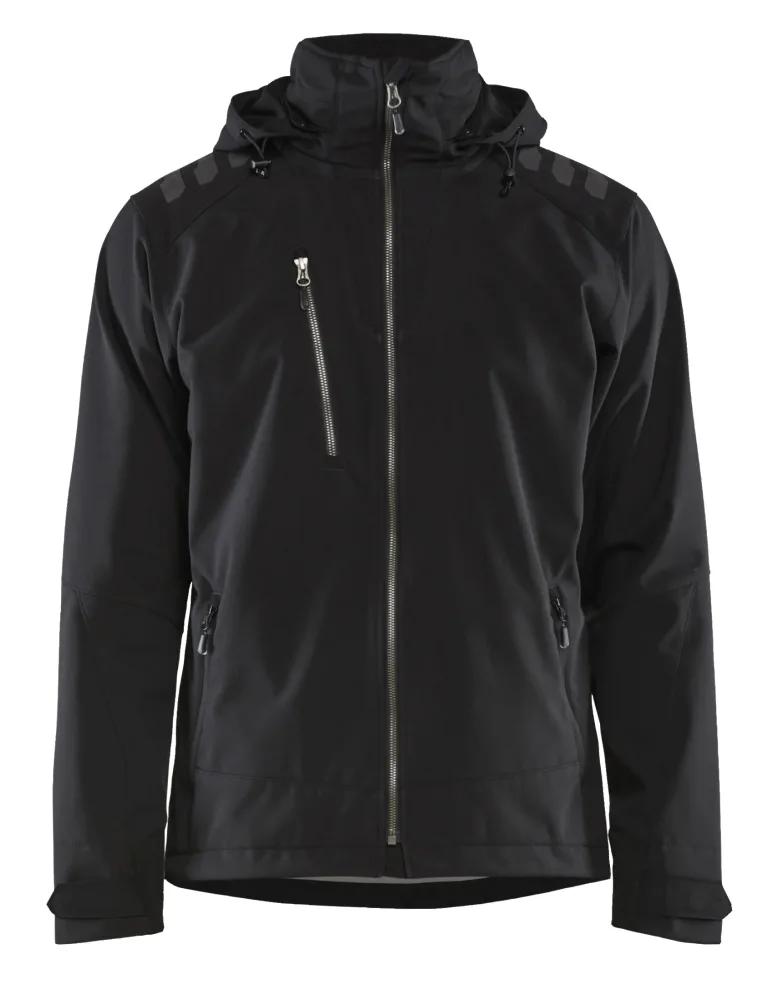Blåkläder 474925139900XXL Softshelljacka svart Stl XXL