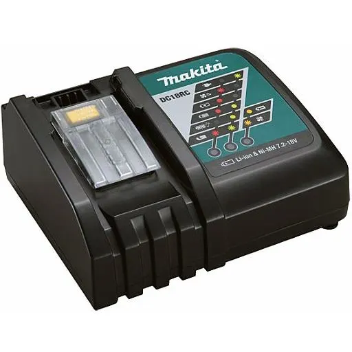 Makita DC18RC 14,4-18V Snabbladdare Litiumjon och NiMH, 14,4 - 18V