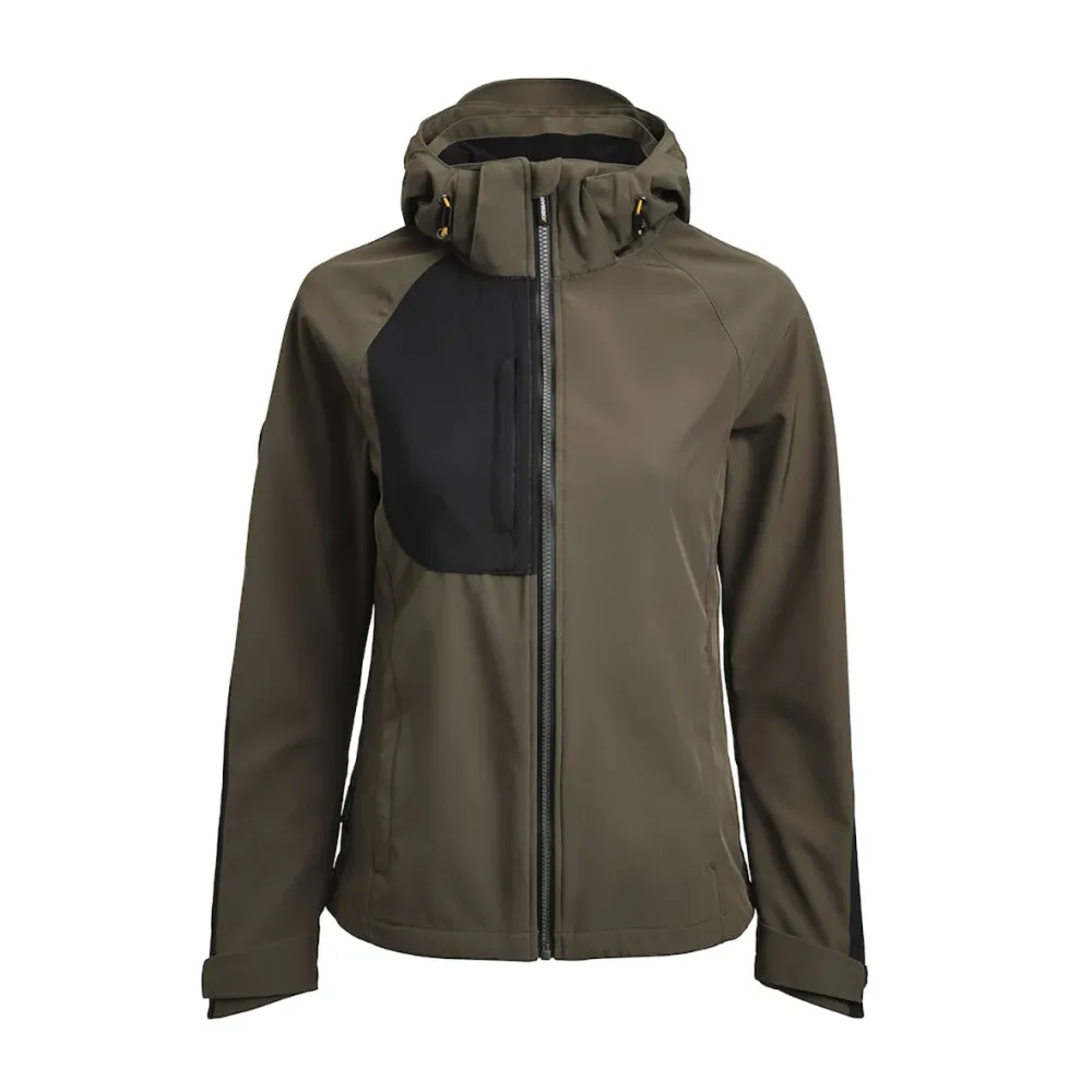 Jobman 1372 Softshelljacka olivgrön S