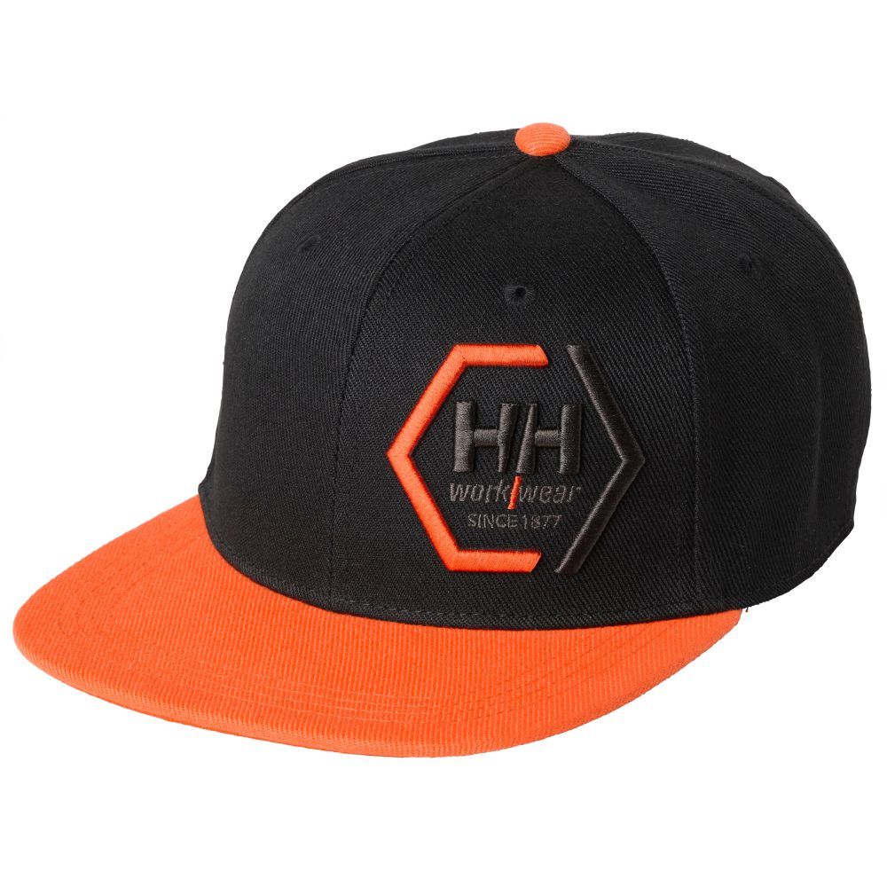 Kjøp Helly Hansen Workwear Kaps Kensington, sort/oransje