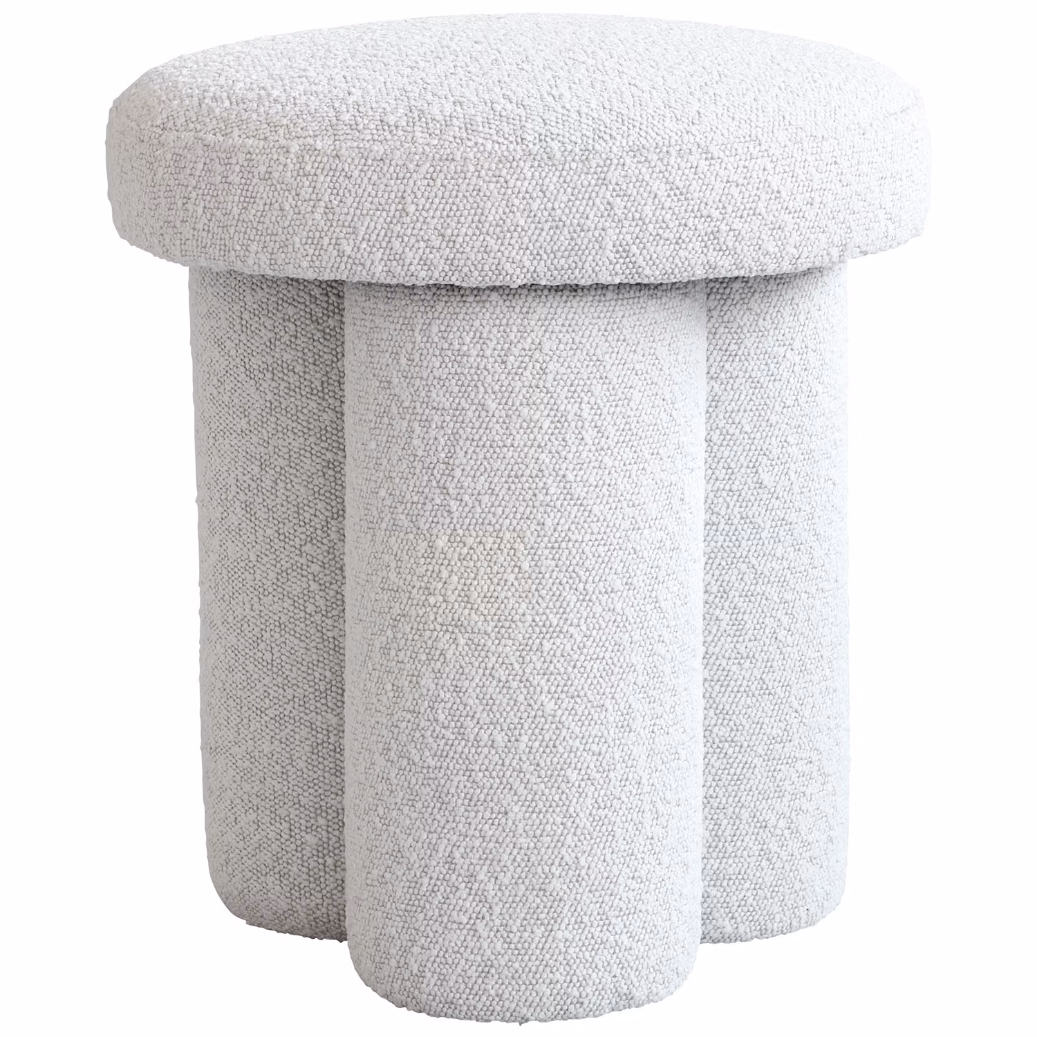 Big Foot Pall, Bouclé Off-white