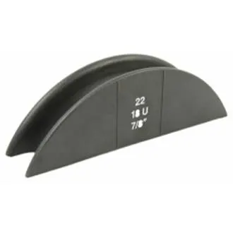 REMS 153175 R Bockschablon Ø15 mm, 12U, 5/8", R55