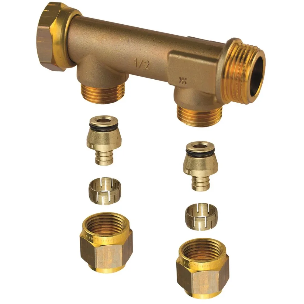 Uponor Aqua PLUS Fördelare 15 x 2,5 mm, G20 2-sticks