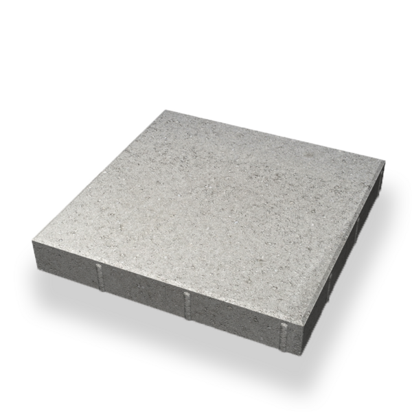 PLATTA BENDERS SLÄT B 42X42X6 GRÅ, GRÅ 420X420X60MM