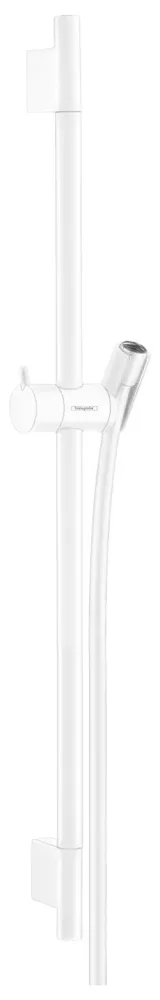 Hansgrohe Unica S Puro 28632340 Duschstång med slang, Ø22x650 mm Borstad svart krom