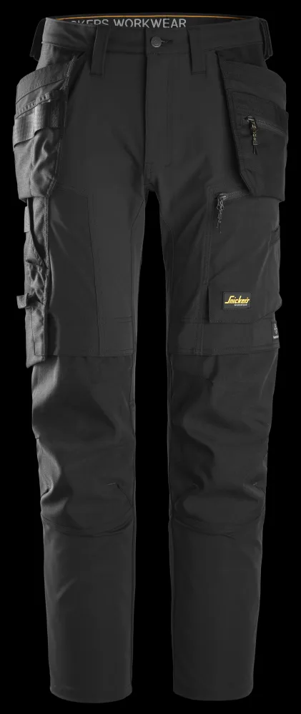 Snickers Workwear 6218 Midjebyxa grön/svart Grön/Svart