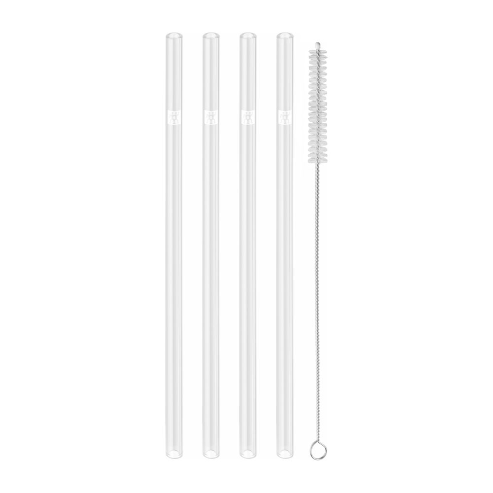 Zwilling Sorrento sugrör 4-pack, Klar