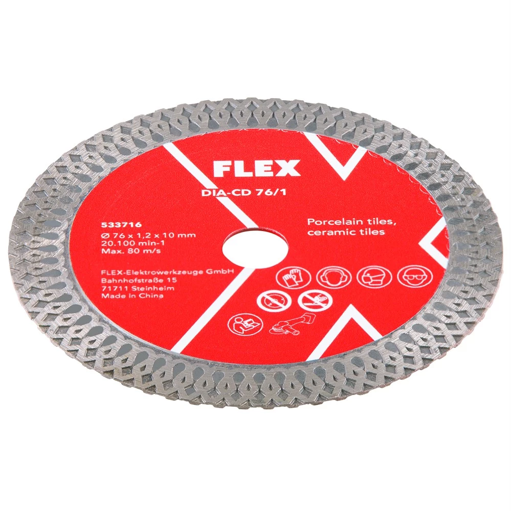 Diamantkapskiva 76mm | Flex Scandinavia
