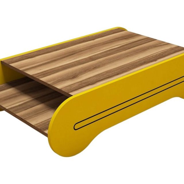Hovdane Soffbord 120 cm med Förvaring Hylla