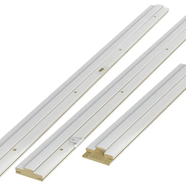 Swedoor Flex+Karm Dörrkarm för pardörr, utan tröskel, vit (S 0502-Y) 1286x2089 mm