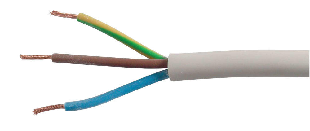 KABEL BÅREBO RKK 3G1 5M PP VIT