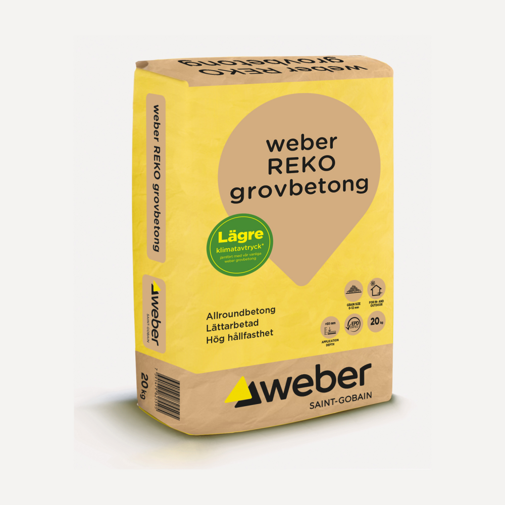 GROVBETONG WEBER REKO 20KG