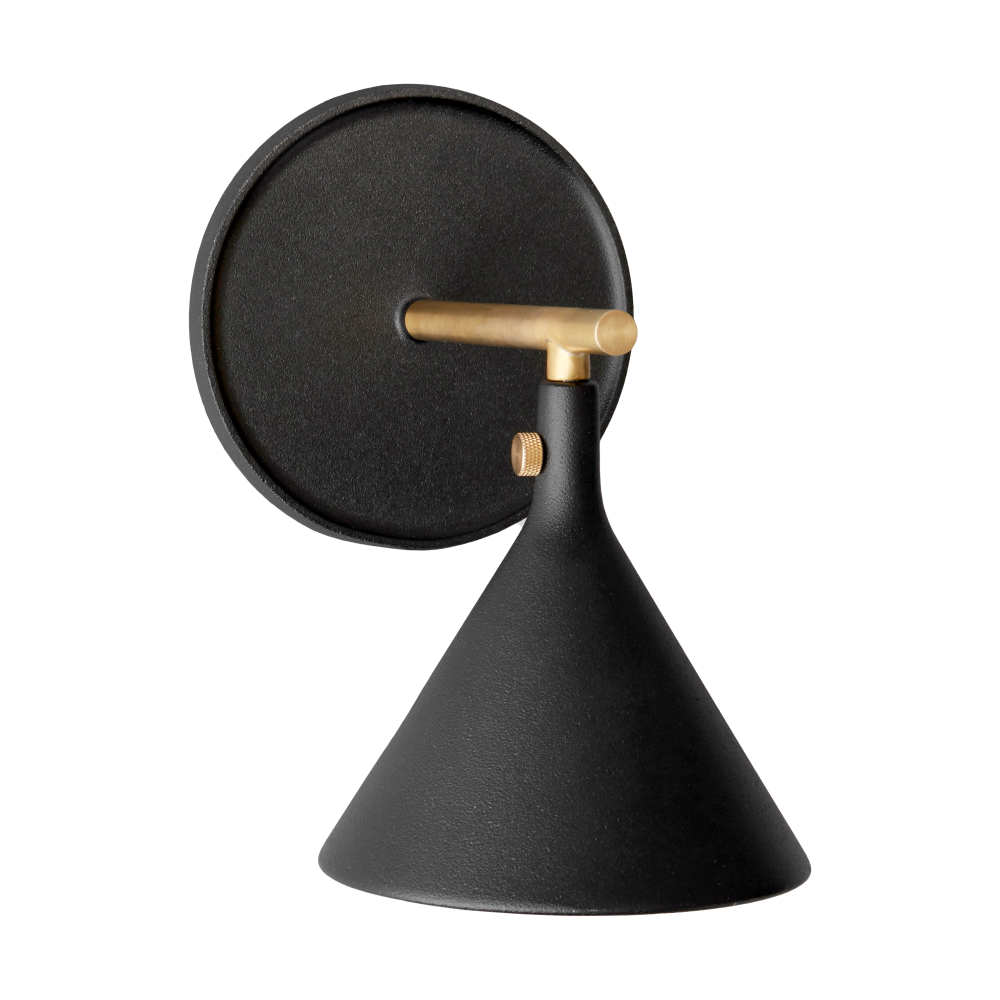 Cast Sconce vägglampa diffuser fast installation, Black