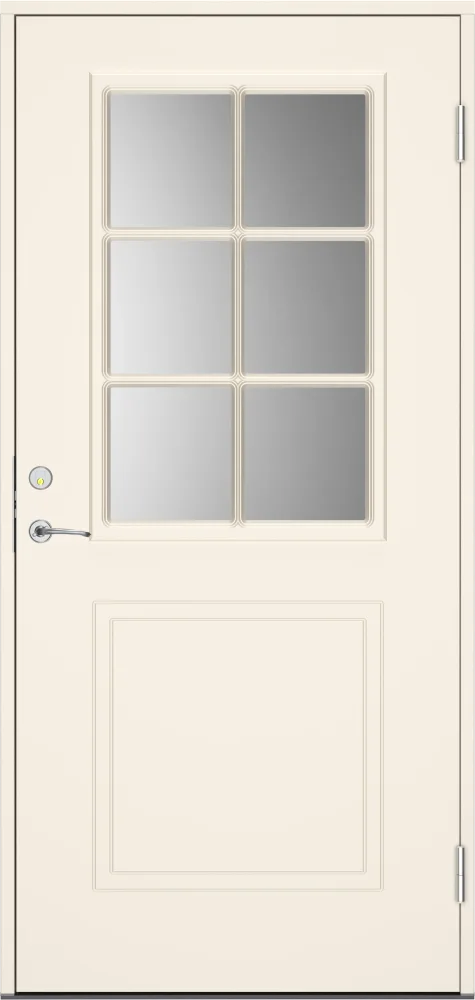 Swedoor C8011 Ytterdörr vit (S 0502-Y) 988x2080 mm
