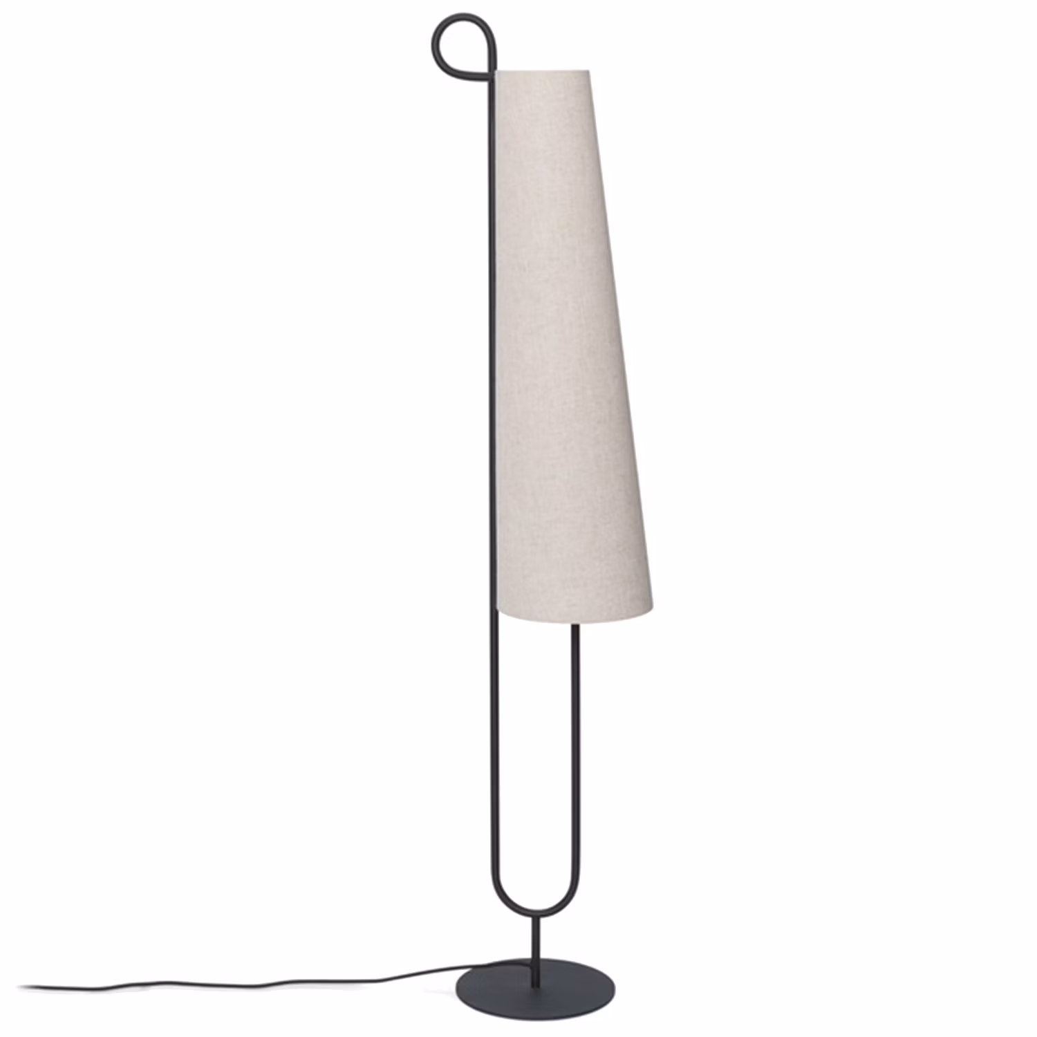 Ancora Golvlampa, Natural/Svart