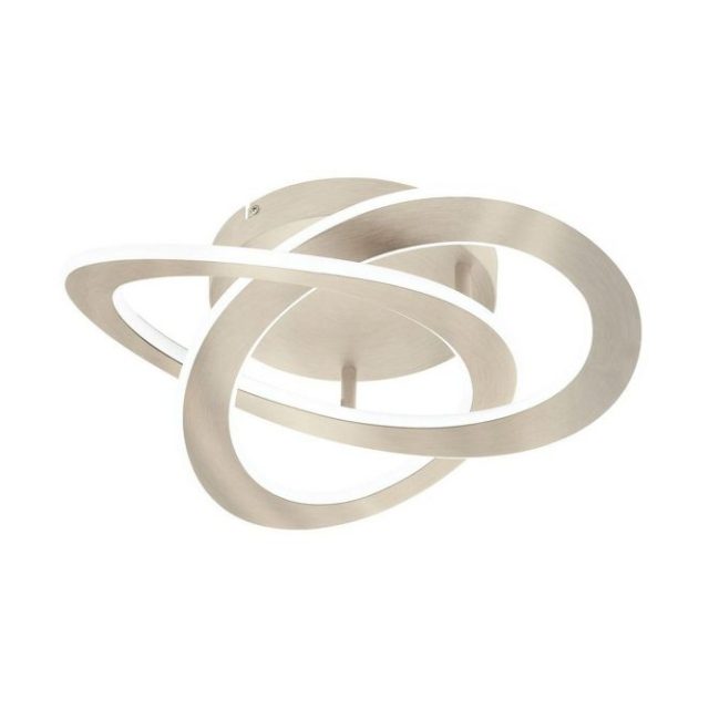 Taklampa Eglo Rolimare Nickel-Matt/Vit