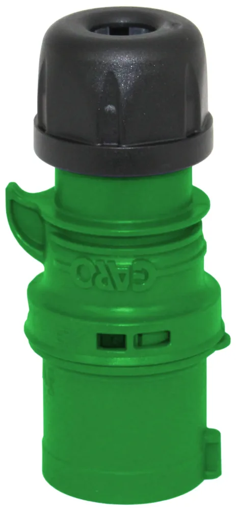 Garo P 232-7 S Stickpropp IP44, 3-polig, 32A Svart, 7 h