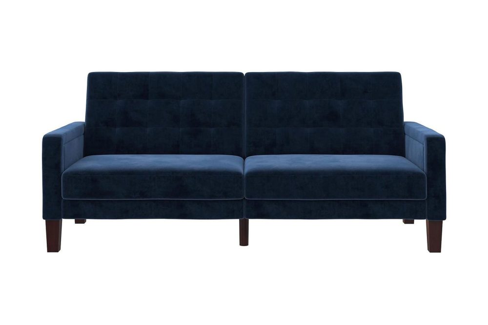 Porter 2-sits Bäddsoffa Sammet/Blå