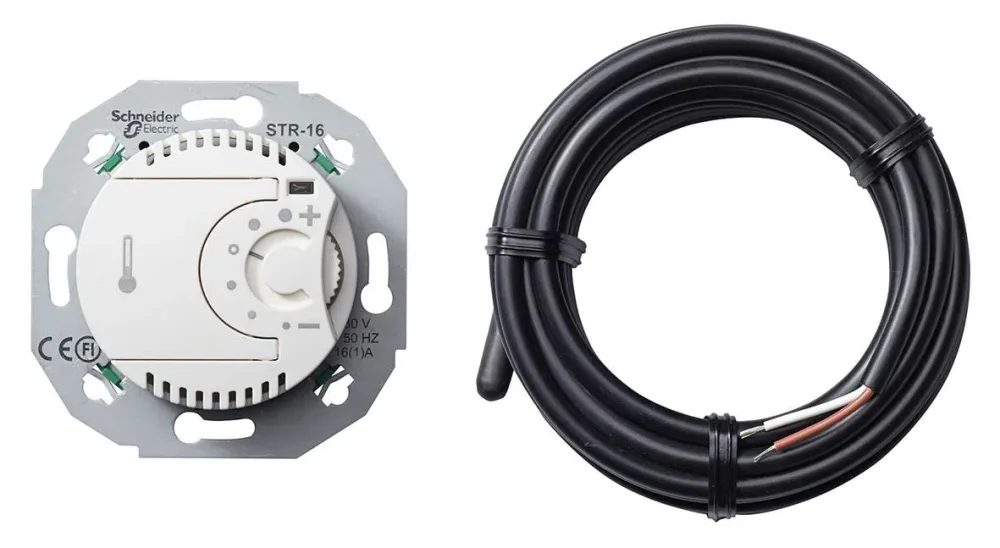 Schneider Electric Renova WDE011623 Golvvärmetermostat 230 V Vit
