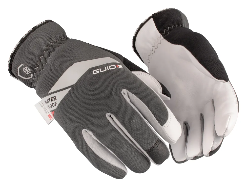 Guide Gloves 4146W Handske läder, vattentät, touch 11