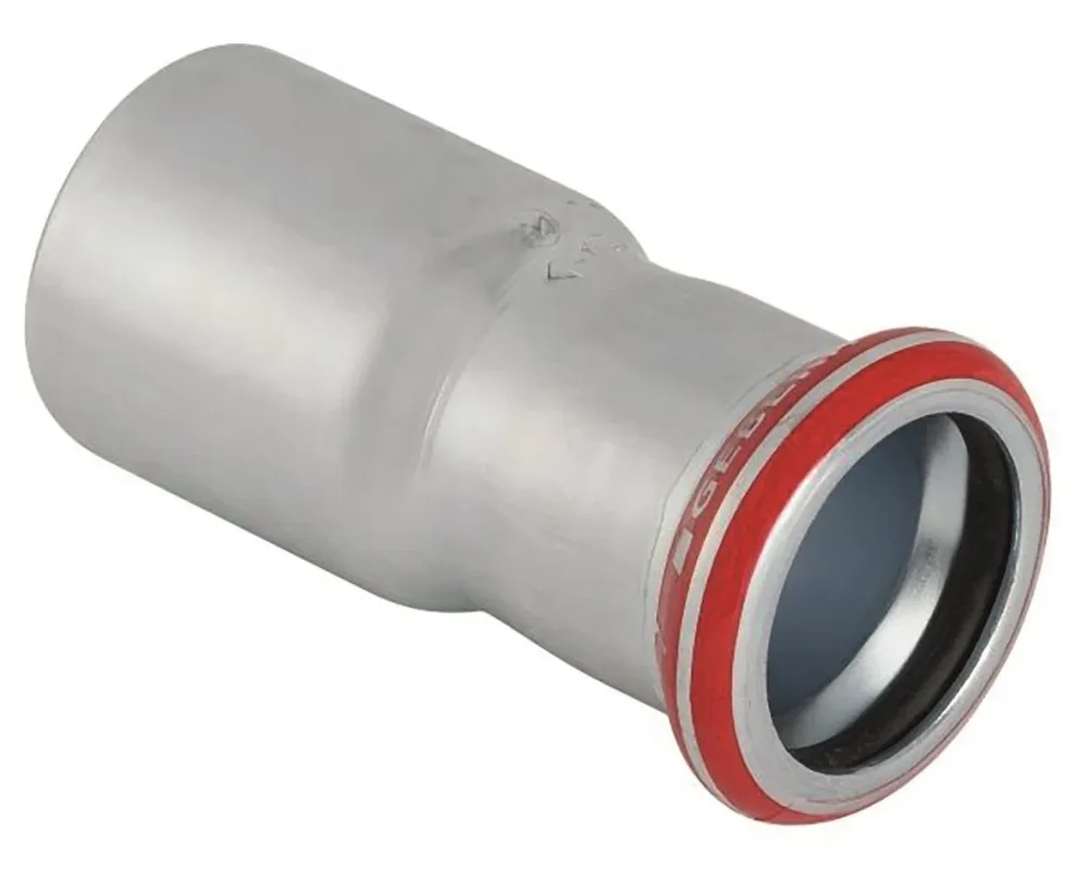 Geberit 1550619 Reducering pressmuff x slätände 22 x 54 mm