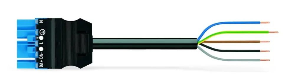 Wago 771-9985/216-501 Kablage dali, 5G1.5, HFHA/FRI1M 5 m - Bild 2