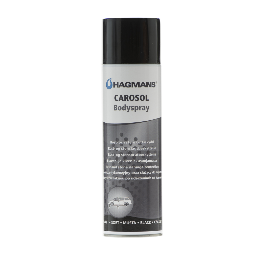 ROSTSKYDD HAGMANS BODYSPRAY SVART, SVART