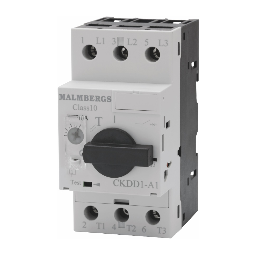 Motorskyddsbrytare 1,0-1,6A/100kA, Malmbergs 3110225
