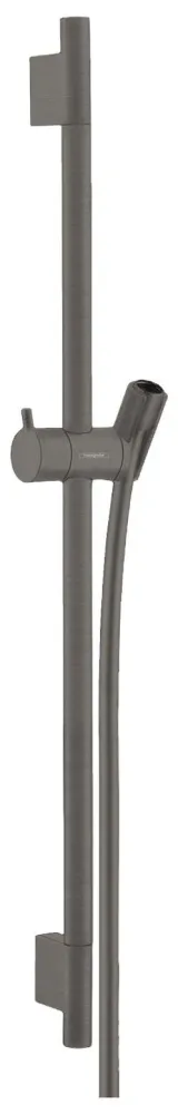 Hansgrohe Unica S Puro 28632340 Duschstång med slang, Ø22x650 mm Borstad svart krom - Bild 2