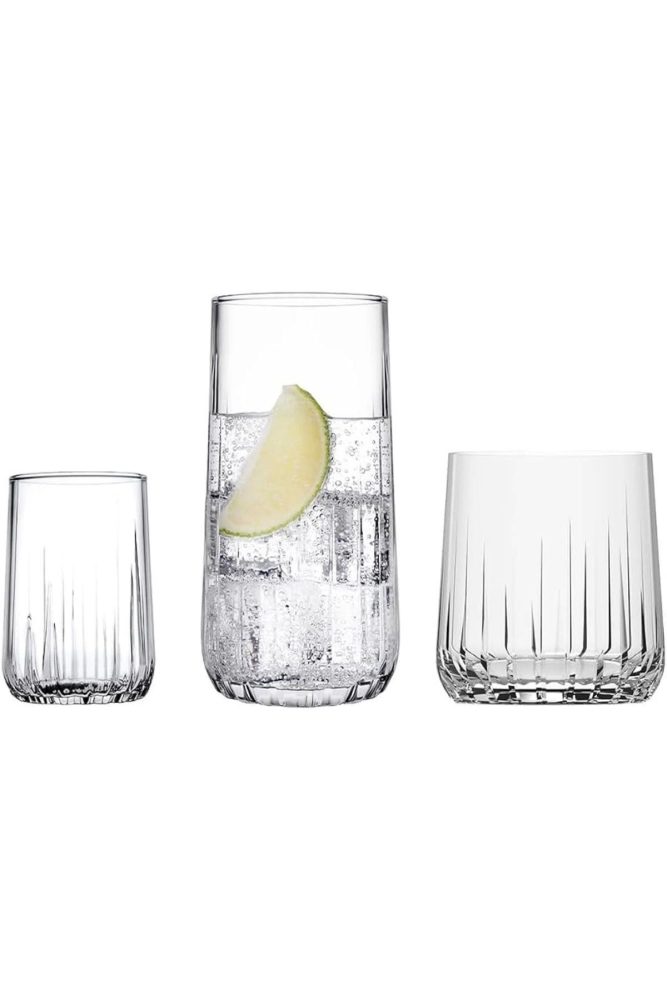 Berriaren Glasset (18 delar) 17x32x32 cm