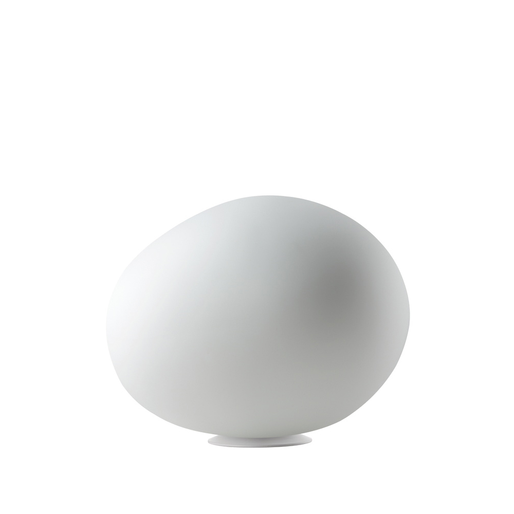 Poly Gregg X-large bordslampa, vit