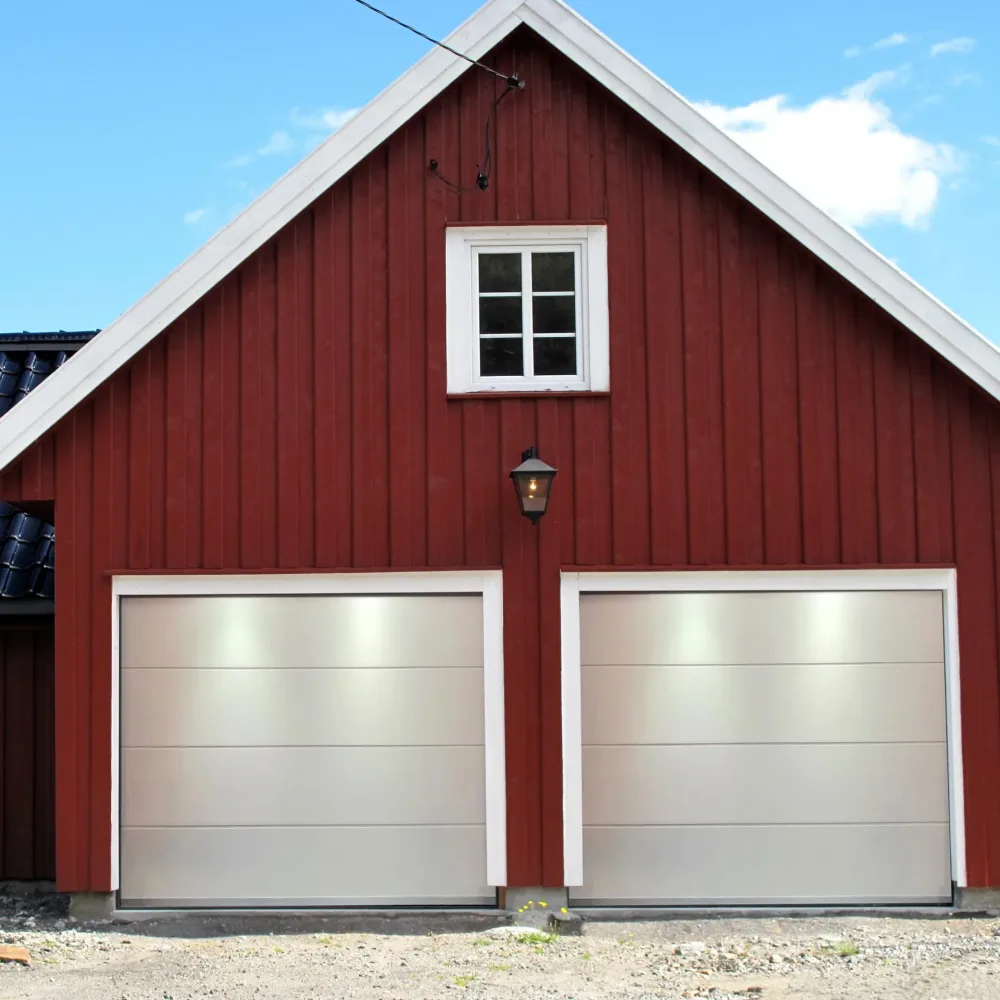 Garageport med motor 2,5 m