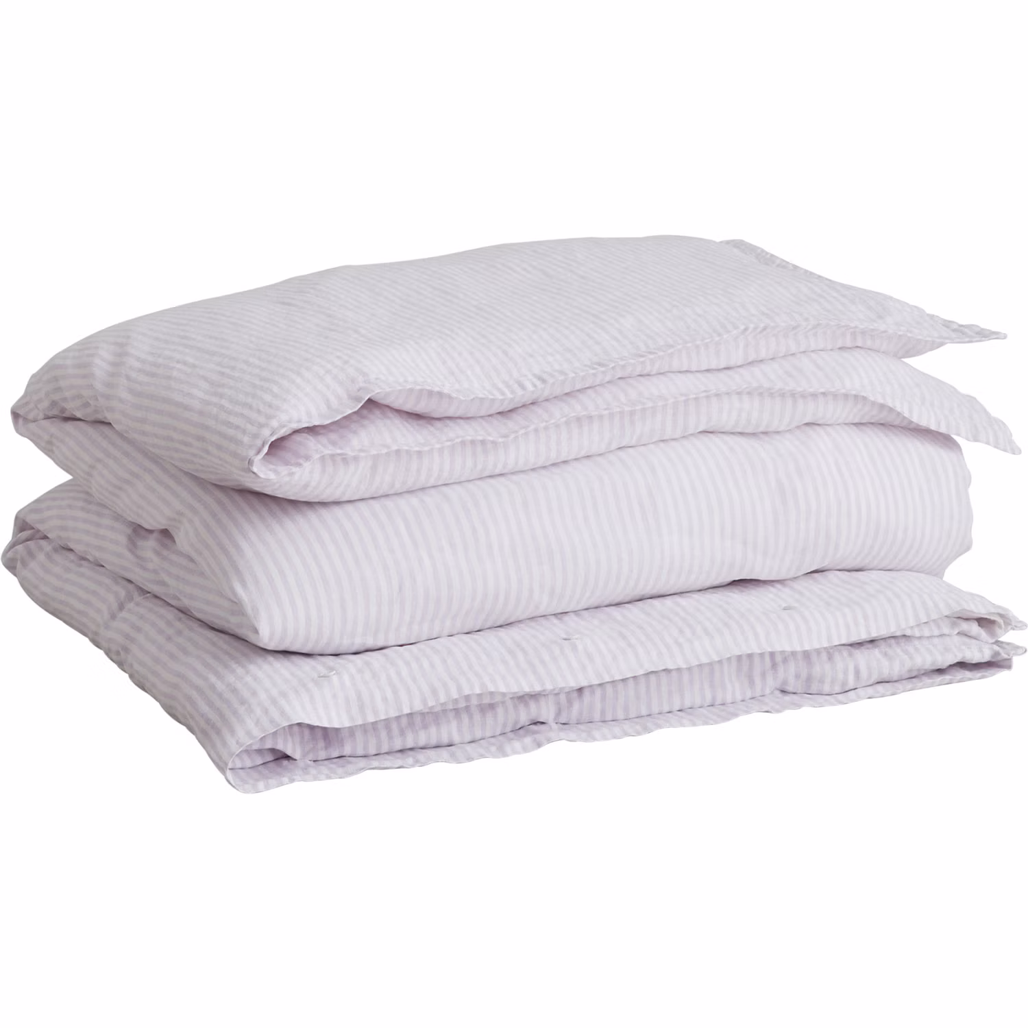 Linen Påslakan 150x210 cm, Washed Purple