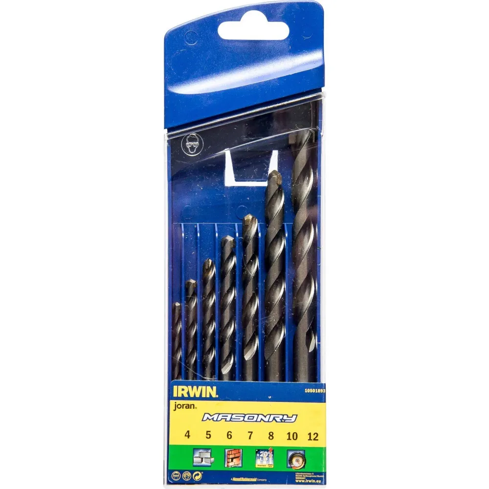 Irwin 10501893 Borrsats 7 delar