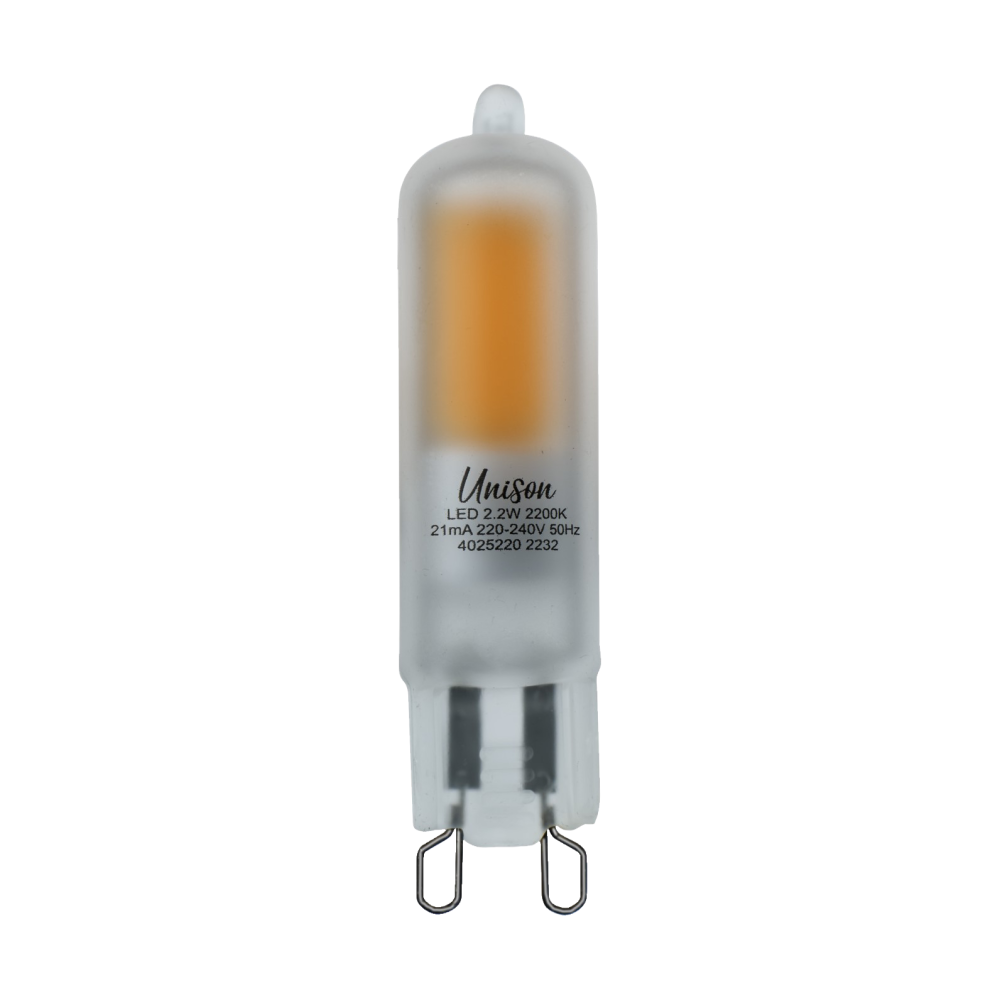 LED dimbar ljuskälla matt G9, 2200K 180lm 2W