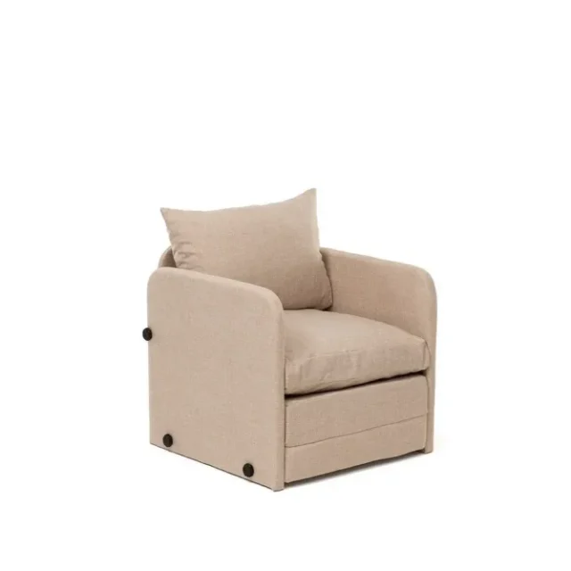 1-sits bäddsoffa Rubby Beige
