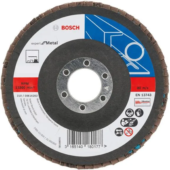 Bosch Expert for Metal Lamellslipskiva 125x22,23mm K40