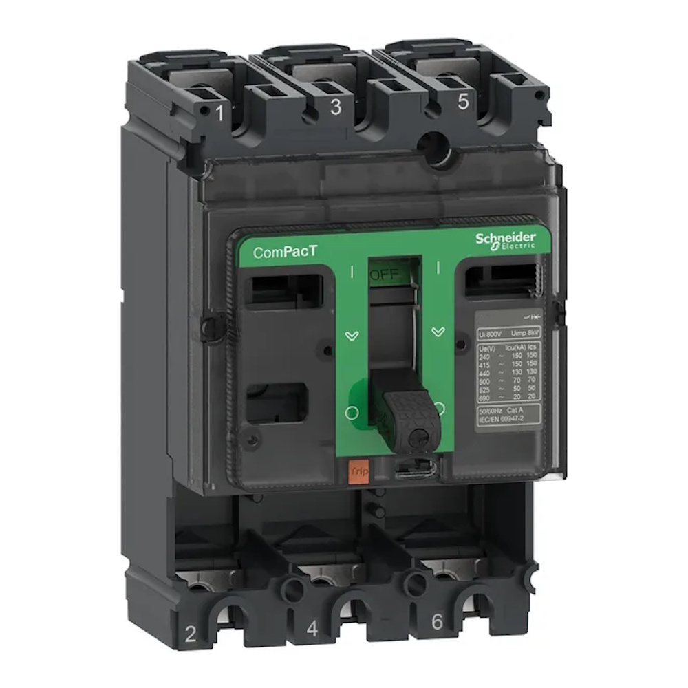 Grundram ComPacT NSX250F 3Poler 250A 690V IP40 Schneider Electric