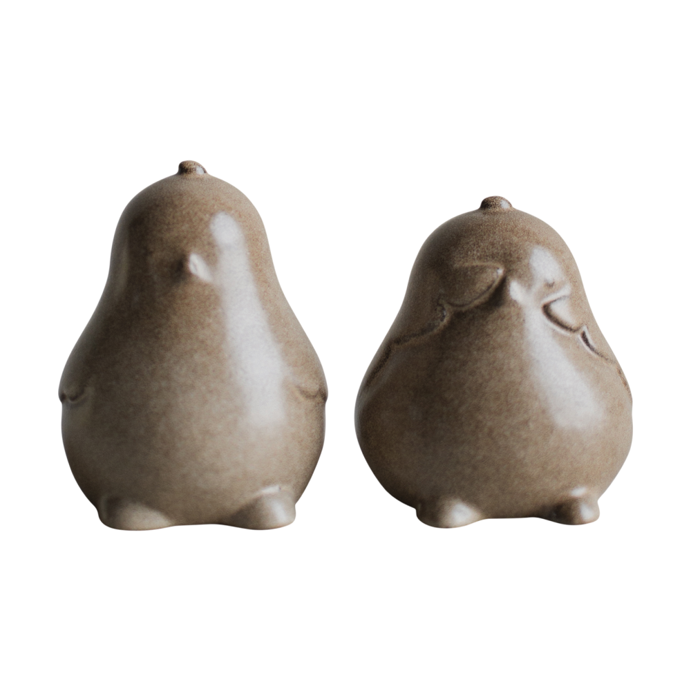 Chubby chicken påskdekoration 2-pack, Beige