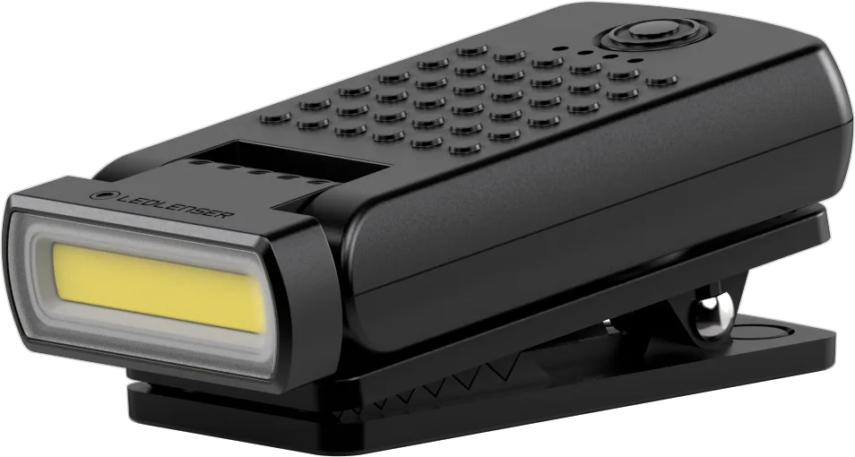 Led Lenser W1R Work ficklampa clips, laddbar 60-220lm