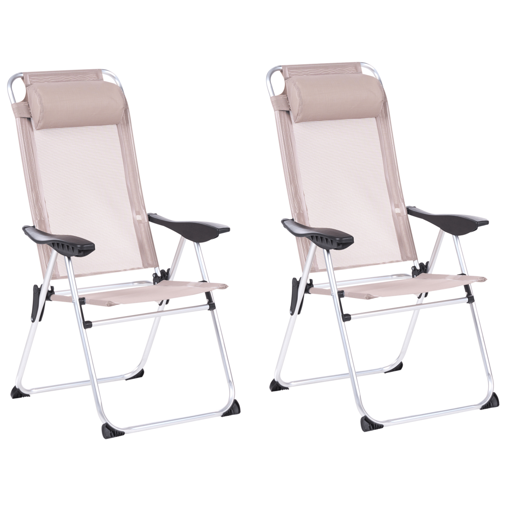 Stol utomhus Asine Aluminum Fällbar