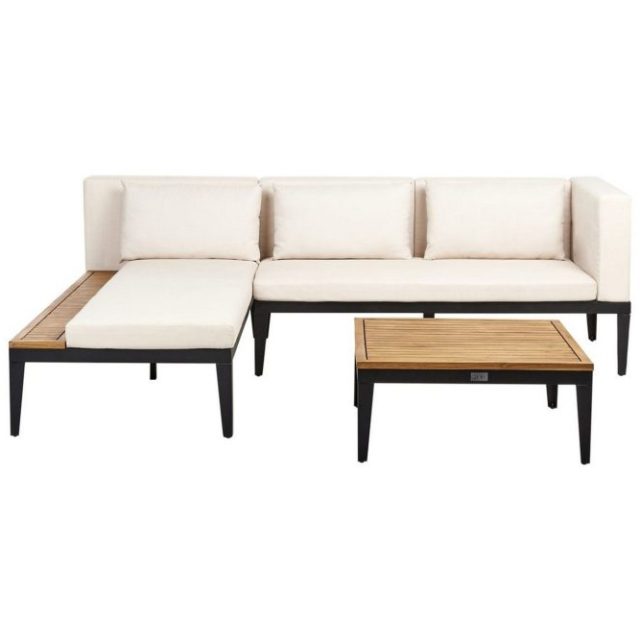 Loungegrupp med bord Bracciano 3-Sits